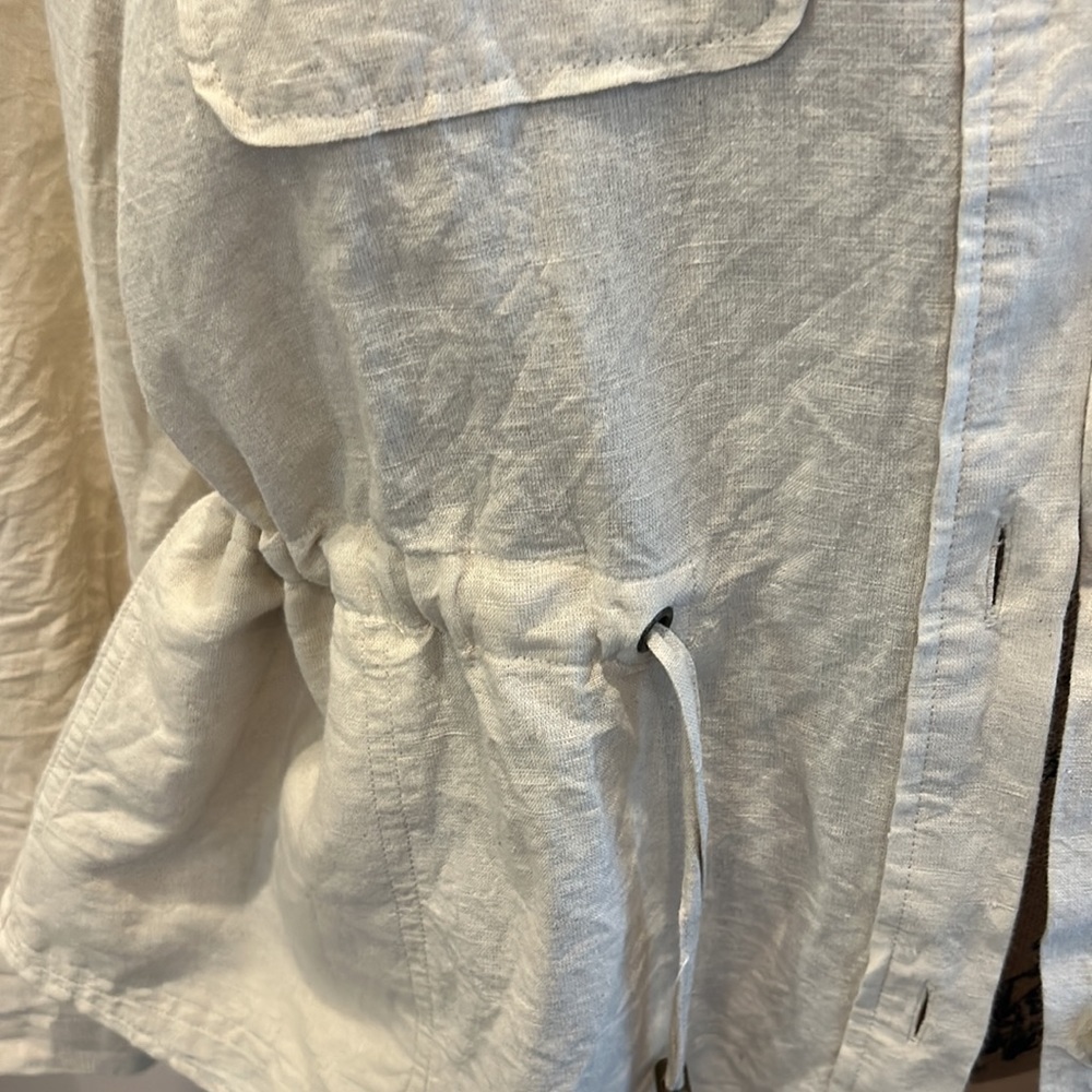 Liz Claiborne linen/ cotton Summer jacket - Picture 5 of 7